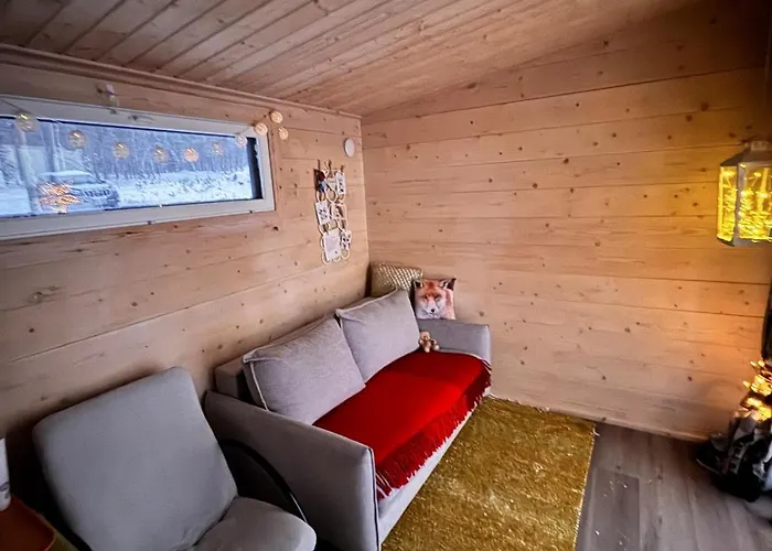 Appartamento Unique Warm Glass Igloo On A Frozen In Ivalo